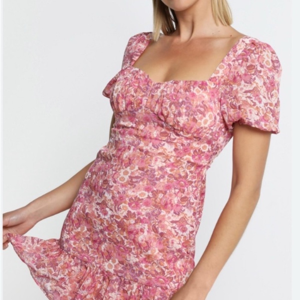 Floral Pink Dress